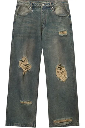 Musium Div. Jeans mit Logo-Patch