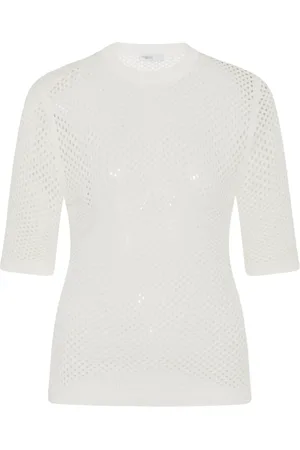 ROSETTA GETTY Top aus Mesh