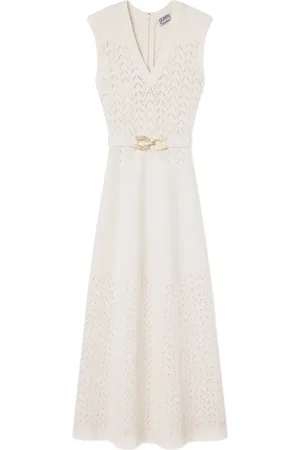 ST. JOHN Kleid mit Zickzackmuster
