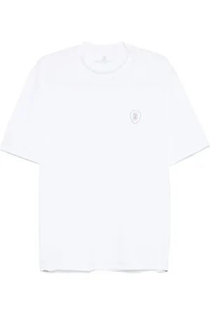 Brunello Cucinelli T-Shirt im Layering-Look