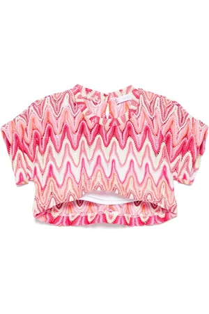 MISS GRANT Bluse mit Zickzackmuster
