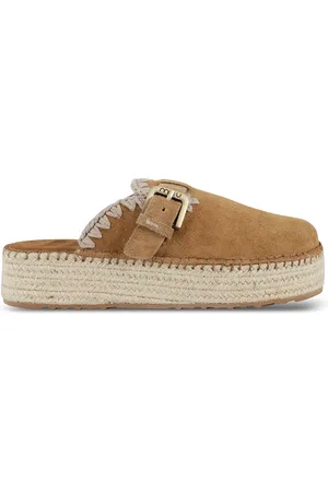 Mou Slipper aus Leder