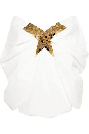 GENNY Schulterfreies Minikleid