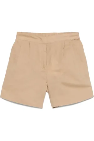 Twin-Set Shorts mit Logo-Schild