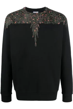 MARCELO BURLON Sweatshirt mit Animalier Wings-Print