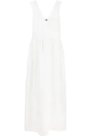 ERMANNO SCERVINO Maxikleid mit Spitzeneinsätzen