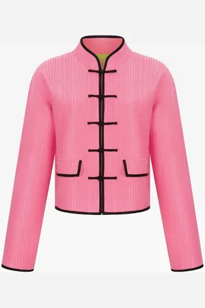SHANGHAI TANG Texturierte Jacke
