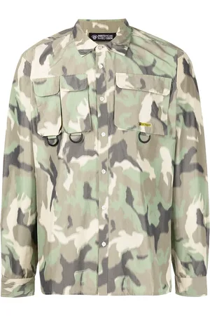 MOSTLY HEARD RARELY SEEN Hemd mit Camouflage-Print