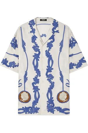 VERSACE Cameo Seidenhemd