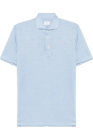 Finamore Poloshirt aus Leinen