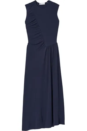 Tory Burch Midikleid mit Raffung
