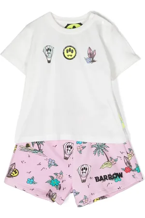 BARROW Shorts mit Logo-Print