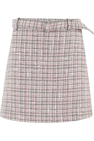 THEORY Rock aus Tweed