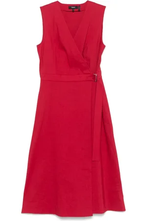 THEORY Midikleid in A-Linie