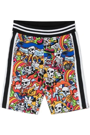Philipp Plein Shorts mit grafischem Print