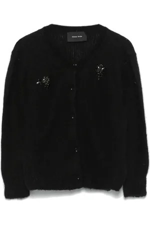 Simone Rocha Cardigan mit Kristallen