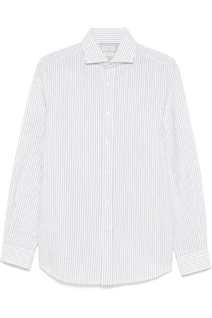 Brunello Cucinelli Gestreiftes Hemd