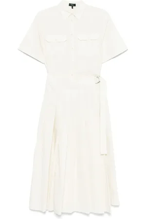 THEORY Maxikleid mit Falten