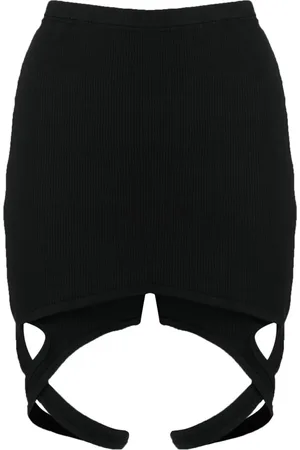 DION LEE Double Lock Minirock