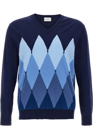 BALLANTYNE Pullover mit Argyle-Muster