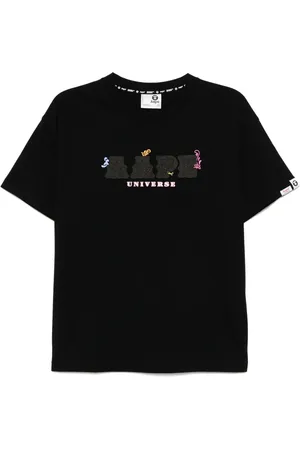 A Bathing Ape T-Shirt mit Logo-Patch