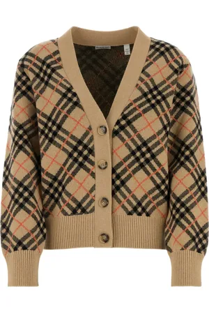 Burberry Karierter Kaschmircardigan