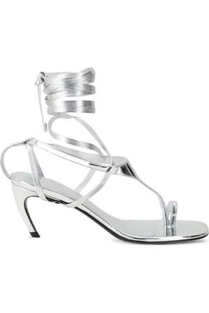 The Attico Personalisierbare Sandalen mit Design-Absatz 65mm