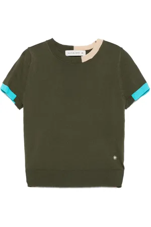 Manuel Ritz Gestricktes T-Shirt