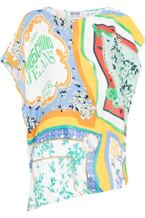 Moschino Top mit Print-Mix