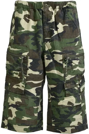 Breathe Shorts mit Camouflage-Print