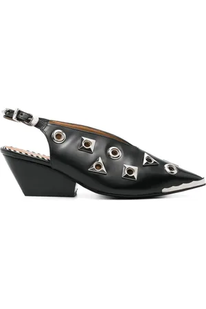 TOGA PULLA Slingback-Pumps mit Nieten 55mm