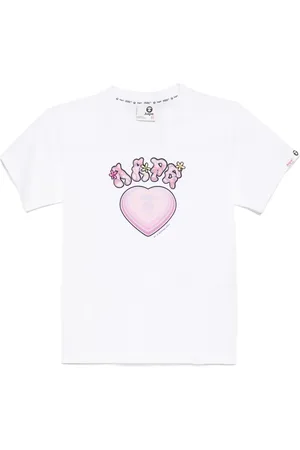A Bathing Ape T-Shirt mit Logo-Print
