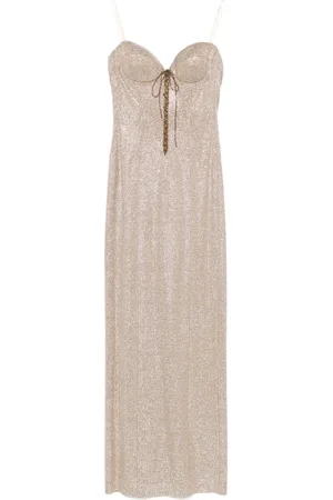 GIUSEPPE DI MORABITO Abendkleid mit Strassverzierung