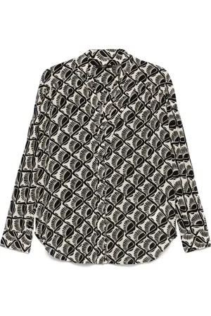 SEVENTY BY SERGIO TEGON Bluse mit grafischem Print