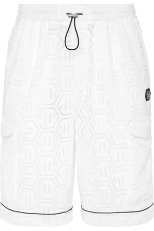 Philipp Plein Joggingshorts mit Monogrammmuster