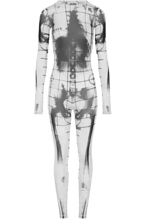 Jean Paul Gaultier Jumpsuit mit Squeletor-Print