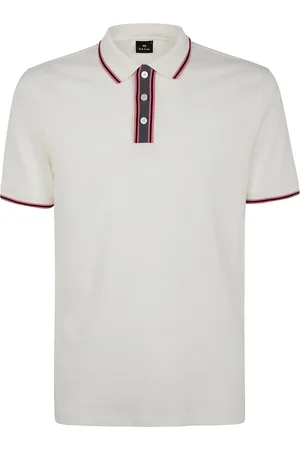 Paul Smith Poloshirt mit gestreiften Kanten