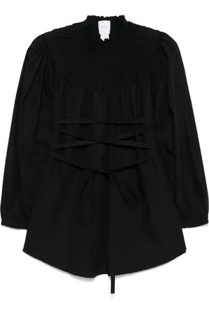 Patou Gesmokte Bluse