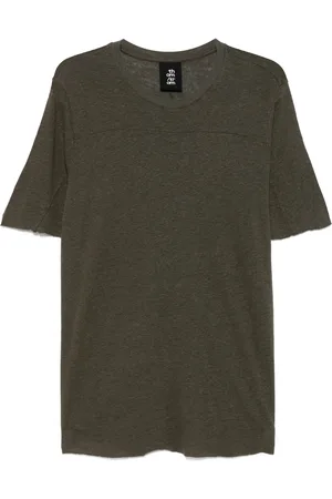 THOM KROM T-Shirt mit ungesäumten Kanten