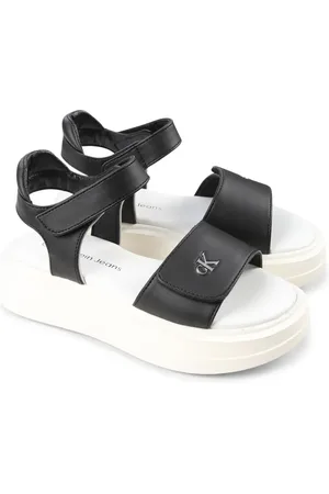 Calvin Klein Sandalen mit Logo-Prägung