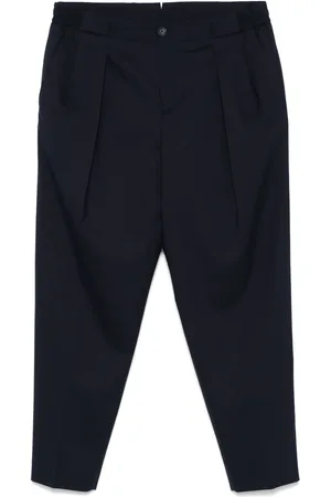 Manuel Ritz Hose mit Faltendetail