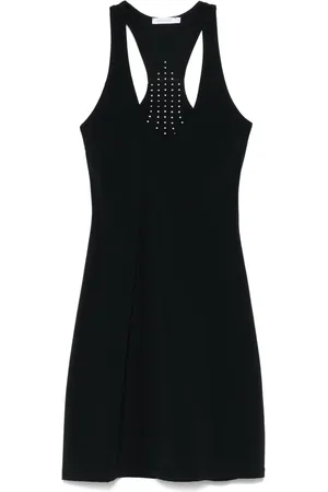 Patrizia Pepe Minikleid mit perforiertem Logo
