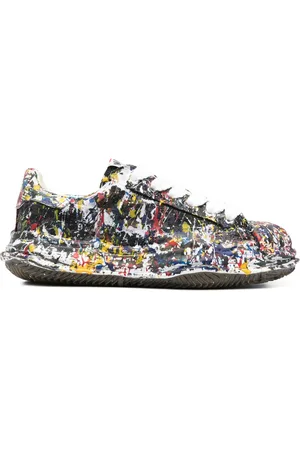 Maison Mihara Yasuhiro Sneakers mit Farbklecks-Print