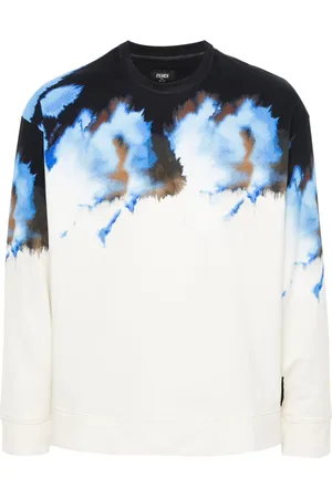 Fendi Sweatshirt mit Logo-Patch