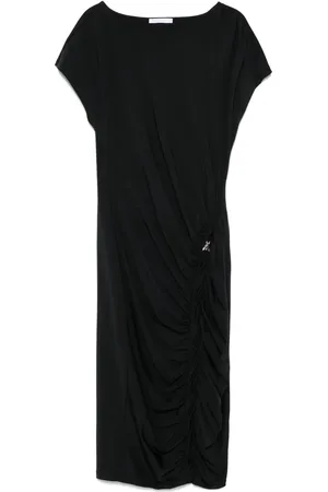 Patrizia Pepe Midikleid mit Raffung