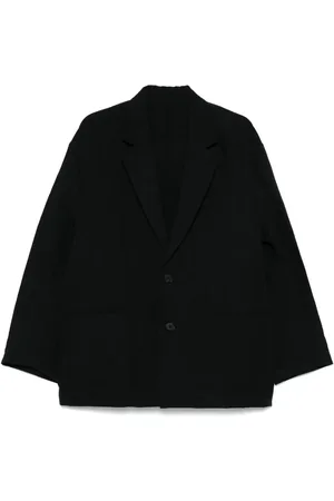 stein Einreihige Popeline-Jacke