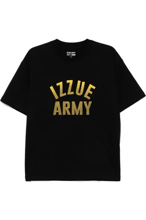 Izzue T-Shirt mit Logo-Stickerei
