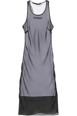 Patrizia Pepe Midikleid im Layering-Look