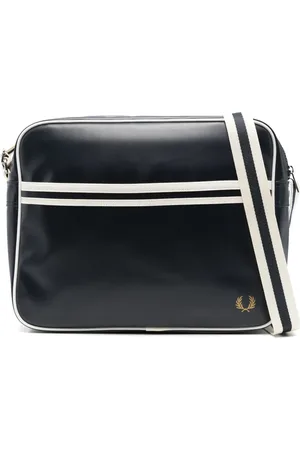 Fred Perry Schultertasche mit Logo-Print