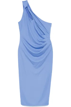Ralph Lauren Einschultriges Midikleid
